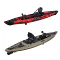 single sit on top fishing kayak with high seat,rail for fish tackles easy attaching